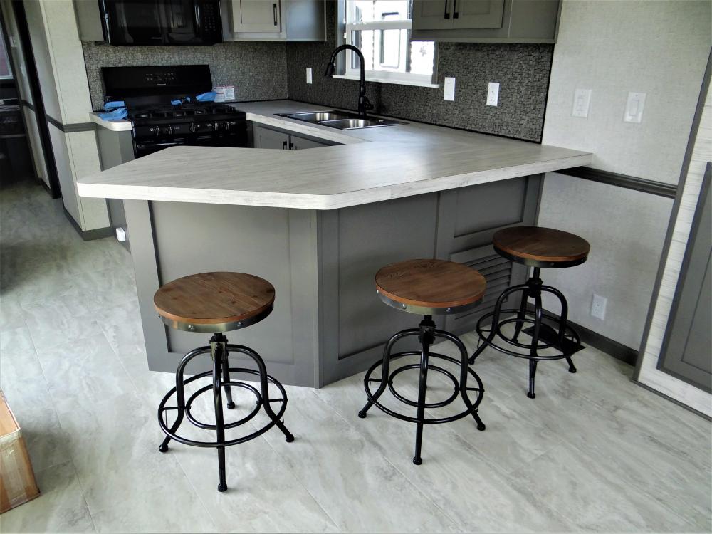 Flooring in Standard PVC Tile - Crete Color