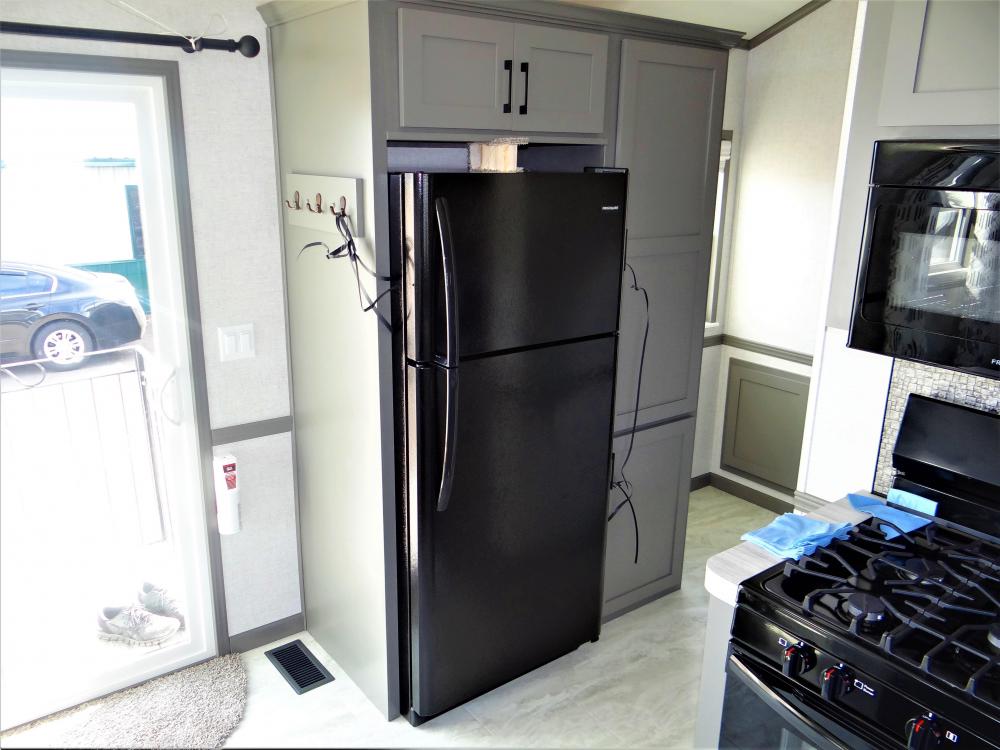 Full Depth Cabinet over Refrigerator 