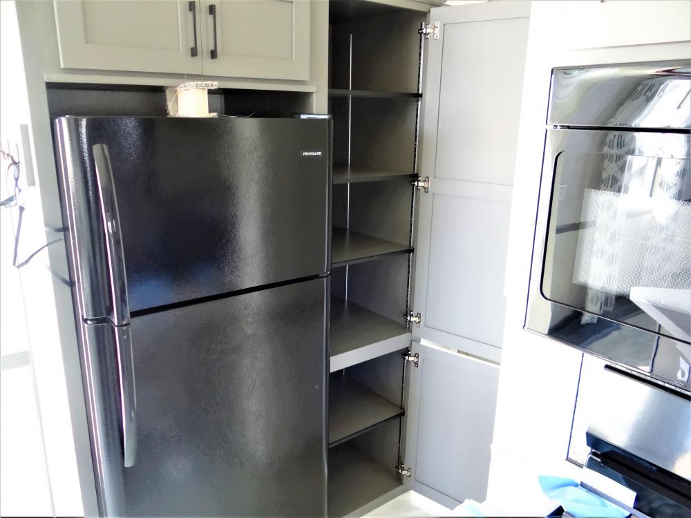 Pantry with Adjustable Shelves