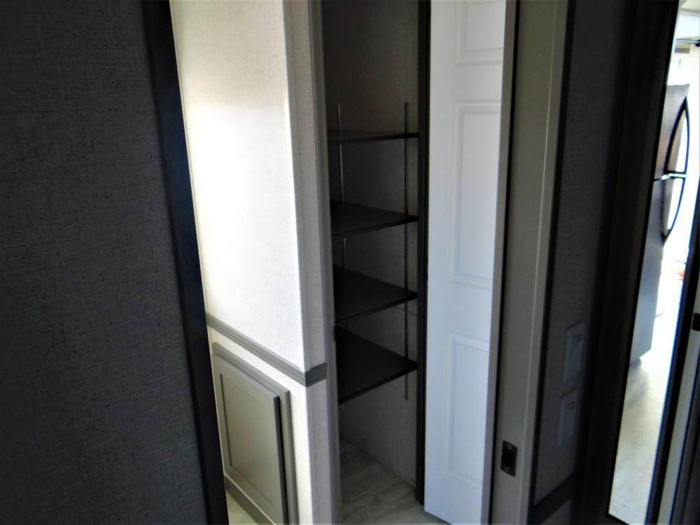 Closet with Adjustable Shelves - Moved to Bedroom Wall