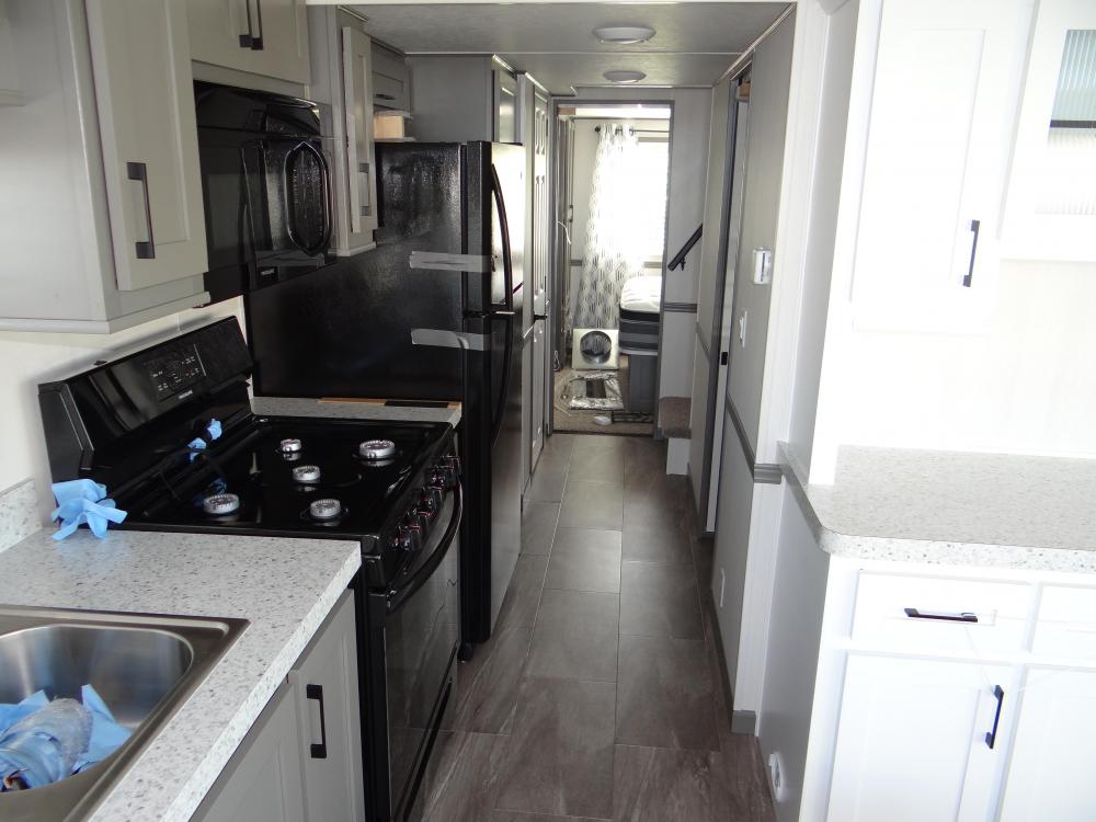 Side Aisle Kitchen with Kingsport Standard PVC Tile