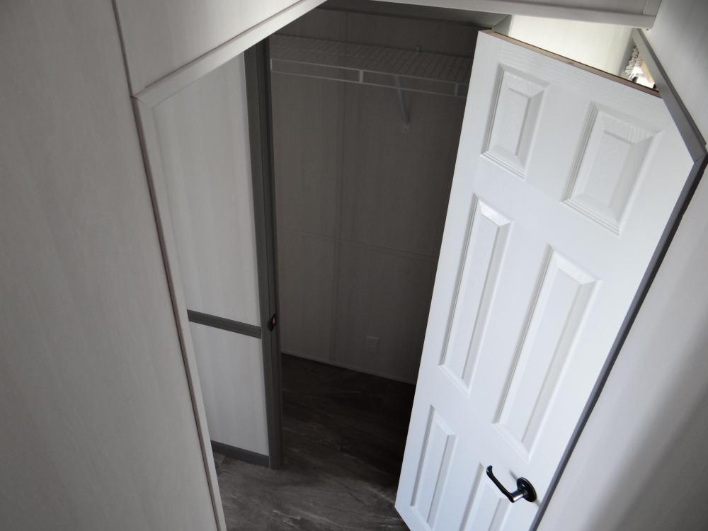 Closet in Place of Rear Door