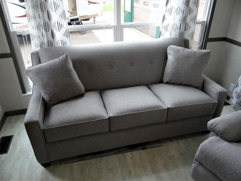 Queen Hide A Bed Sofa in Cement D&eacute;cor 