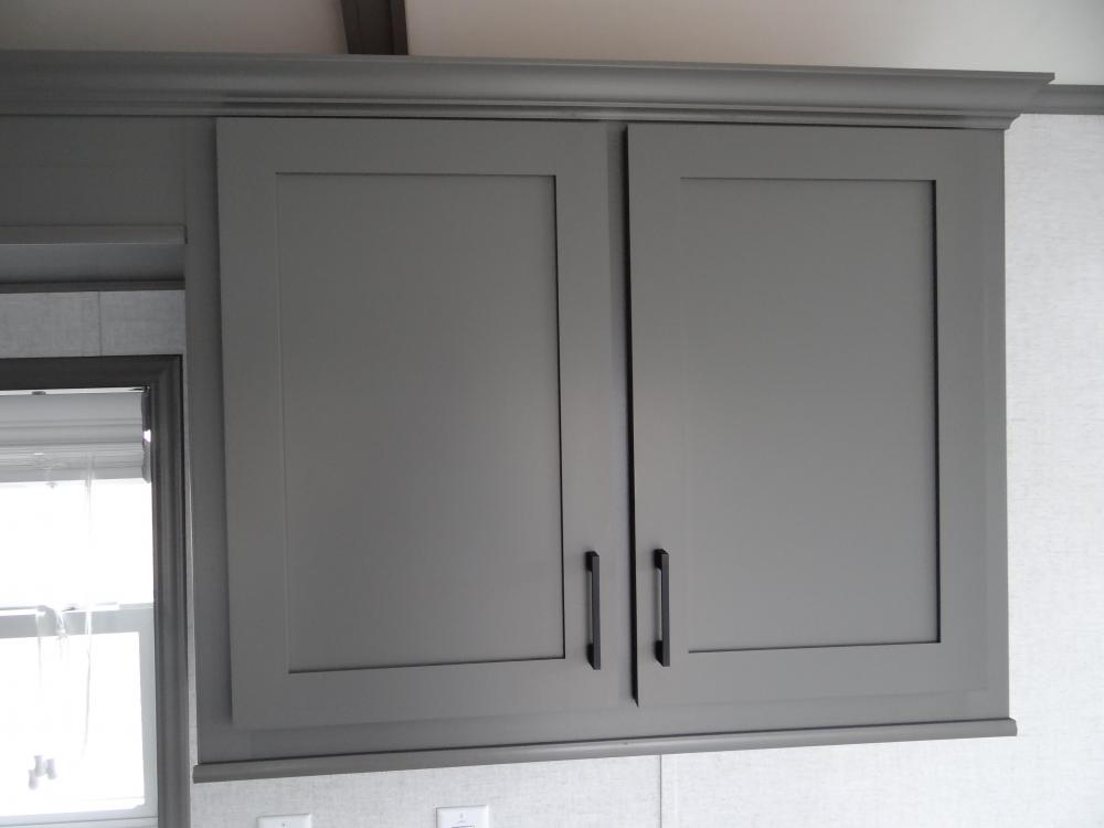 Slate Gray Cabinets Shaker Style Cabinets