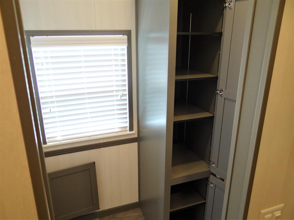 Window and Linen Cabinet ADDED in place of Rear Door