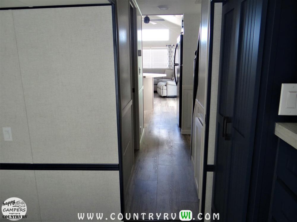 Hallway to Living Area