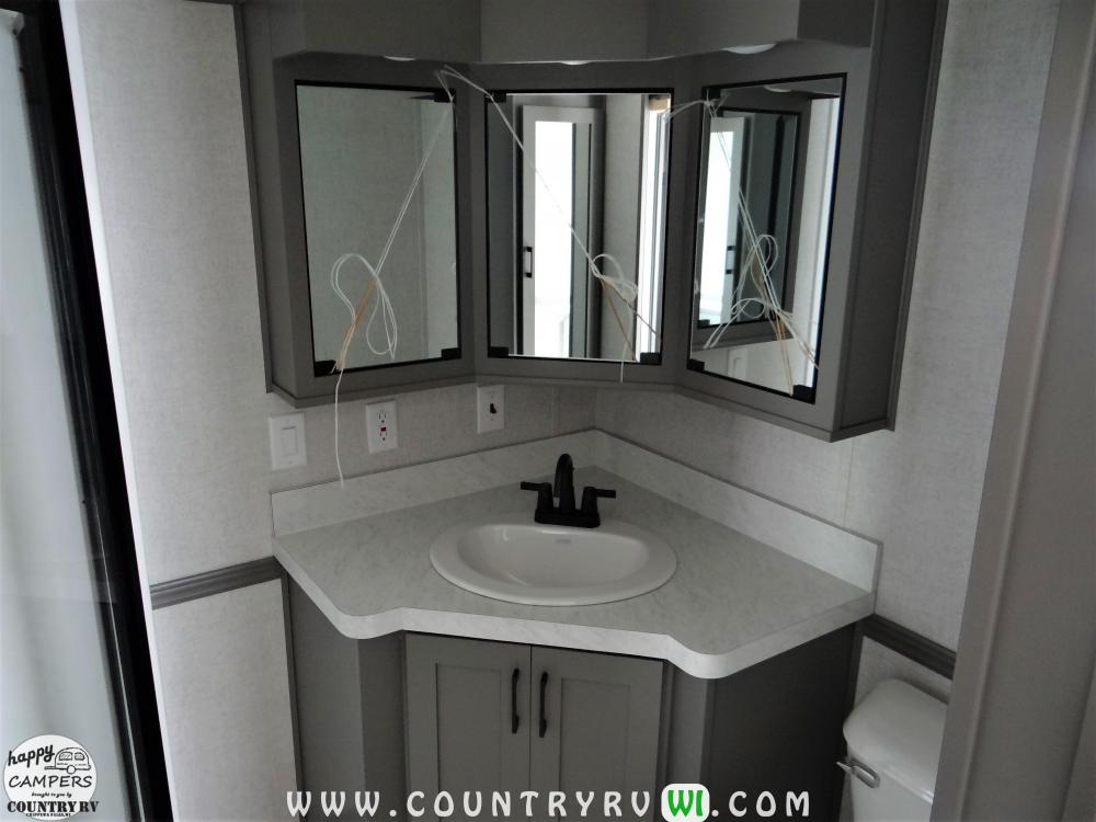 Standard Vanity with Under Mount Lights