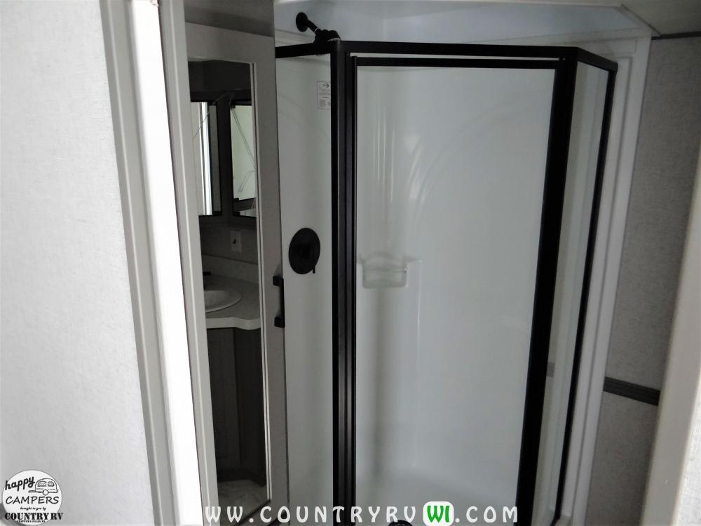 39" Neo Angle Shower with Glass Door - Standard