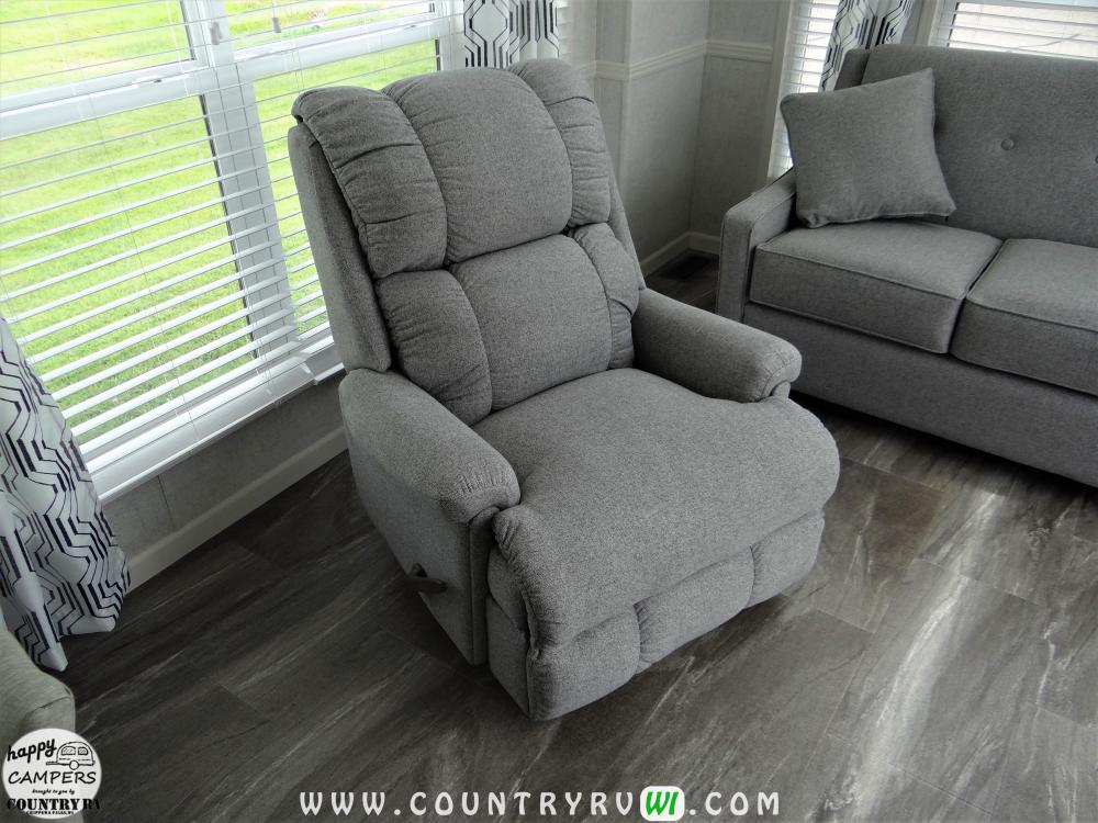 Wall Away Recliner in Cement Décor 