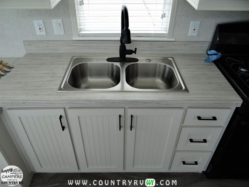 Standard Stainless Steel Sink with High Rise Faucet & Pull Down Sprayer 