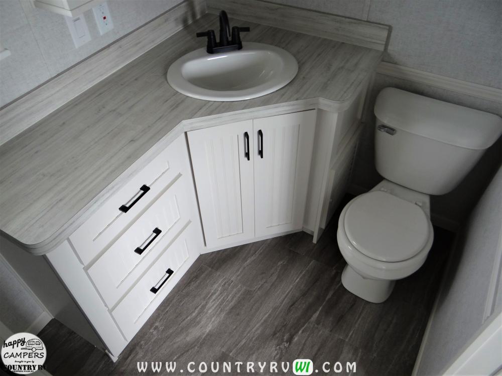 Porcelain Sink with Single Lever Faucet 