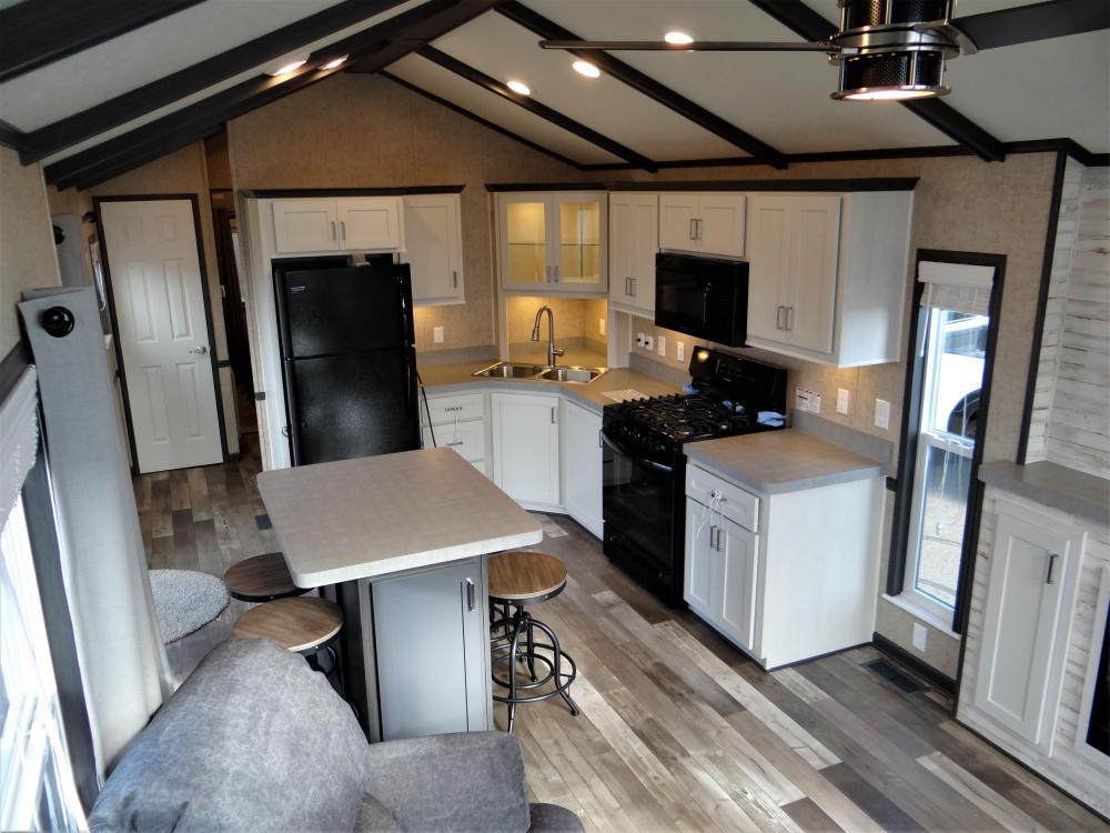 Beam Ceiling in Gray 