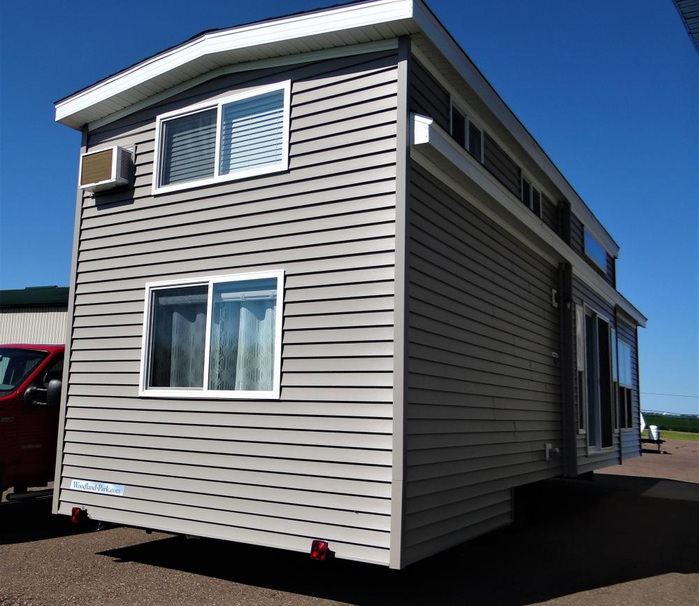 Standard Siding in Hardvard Slate with Black Shingles
