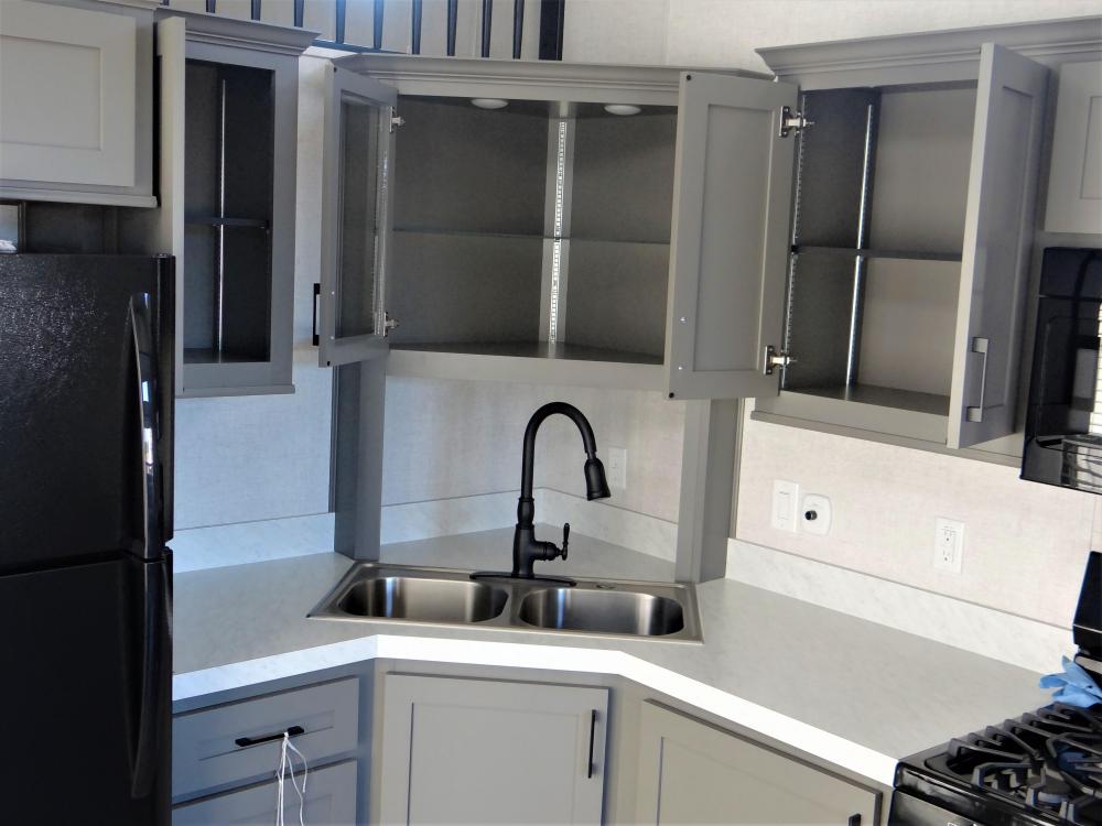 Adjustable Shelves & Soft Closing Hinges - Standard Throughout