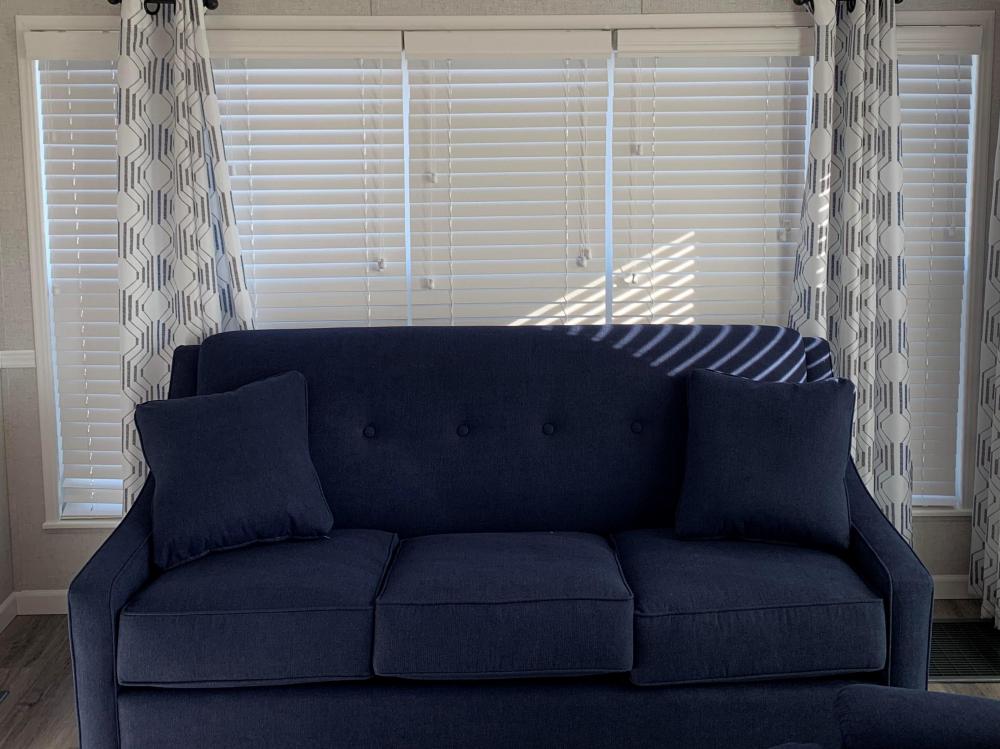 SOFA - HIDE A BED (Queen) - Navy Blue
