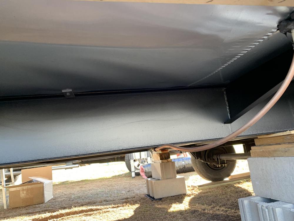 Aluminum Underbelly - Pinched Seams 