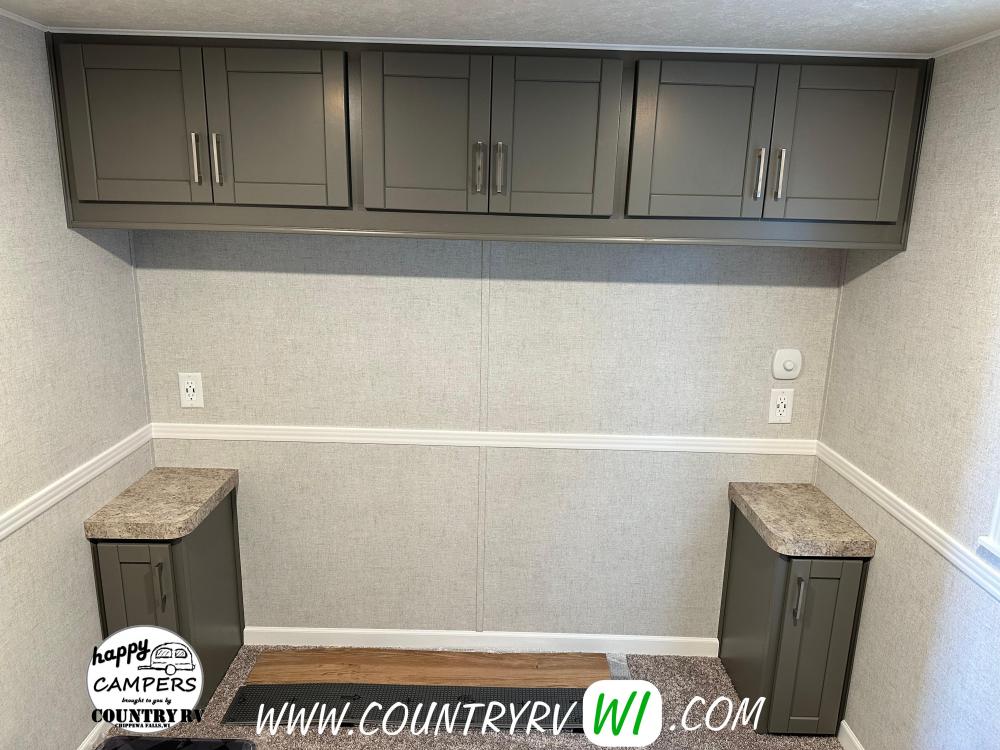 GRAY - OPTIONAL Nickle Hardware
(NOTE Trim in White)