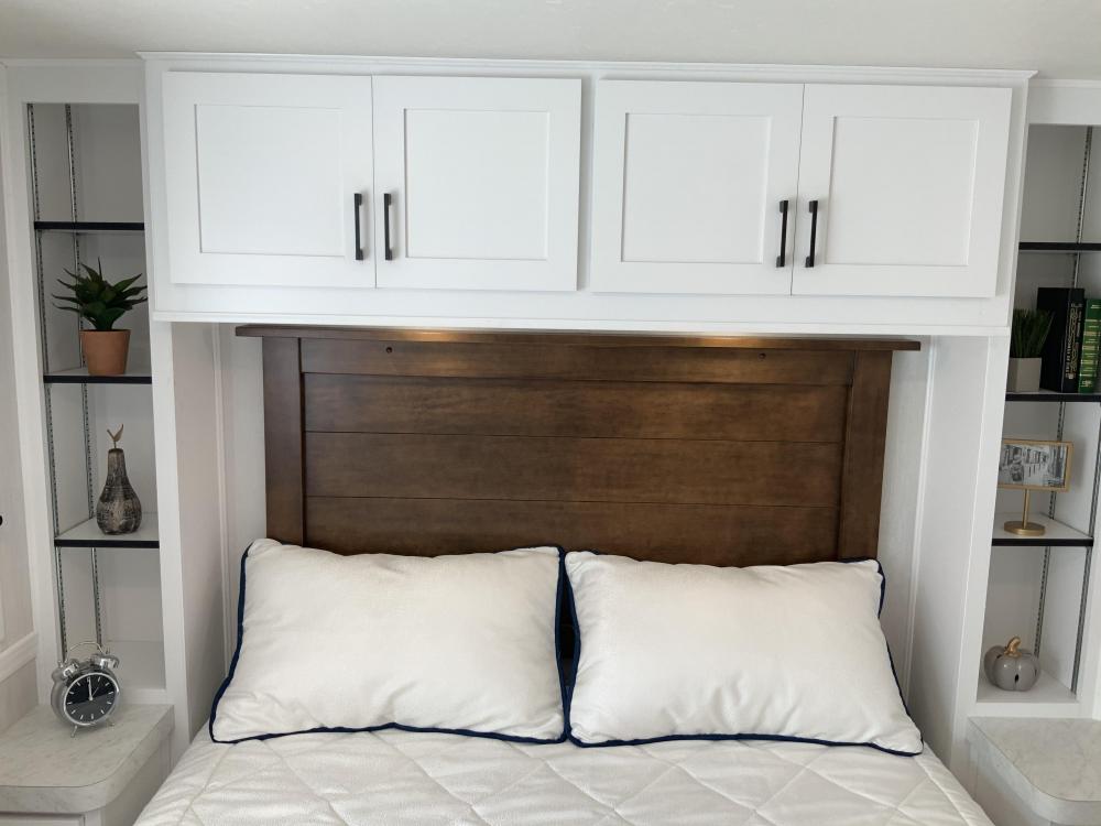CABINETS - ADD - Cabinet Over Bed & Book Shelves