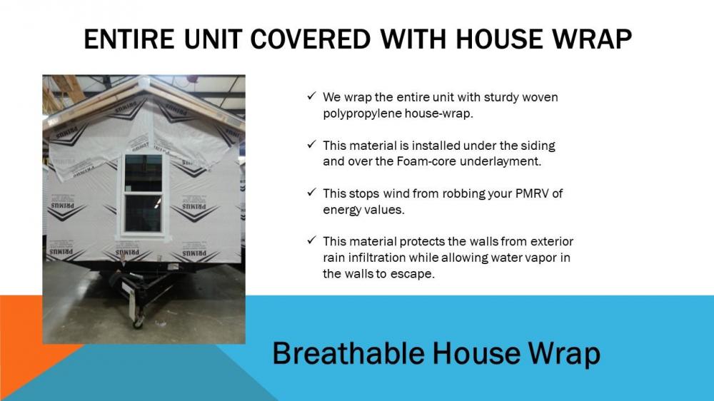  Breathable House Wrap