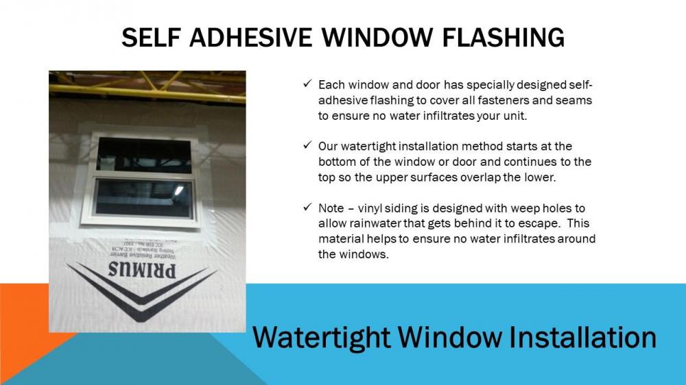   Self Adhesive Window Flashing